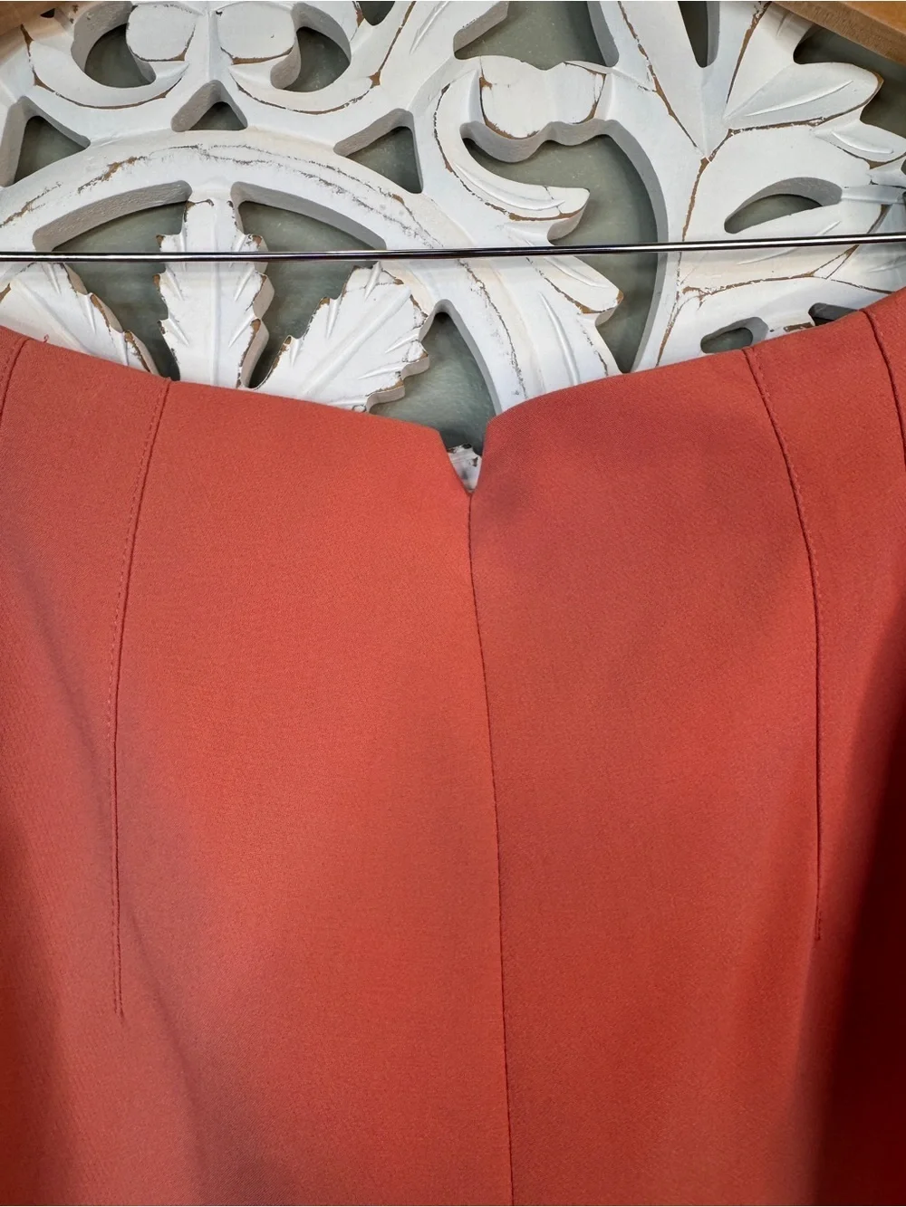 Zara High-Rise Coral Pink Tapered Dress Pants Large
